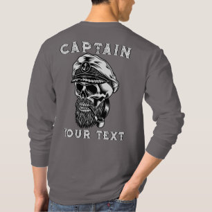 Anpassbare Pfeife im Totenkopfdesign für einen bär T-Shirt