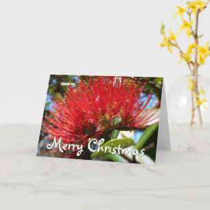 ANPASSBARE POHUTAKAWA WEIHNACHTEN KIWI KARTE