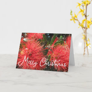 ANPASSBARE POHUTAKAWA WEIHNACHTEN KIWI-KARTE KARTE