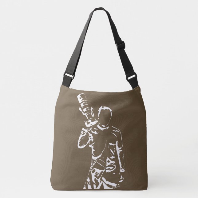 Anpassbare Pro-Fotografen Tragetaschen Mit Langen Trägern (Vorderseite)