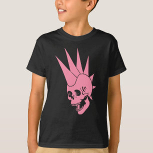 Anpassbare Punk-Skull-Version 2 T-Shirt