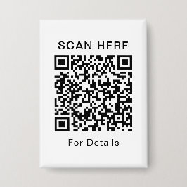 Anpassbare QR-Rectangle-Taste für jeden Zweck Button