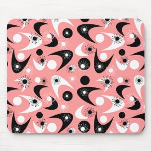 Anpassbare Retro-Bumerangs Mousepad