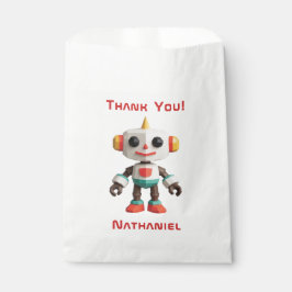 Anpassbare Roboter-Kinder Geschenktütchen