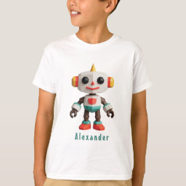 Anpassbare Roboter-Kinder T-Shirt