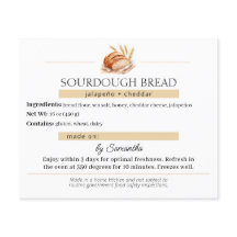 Anpassbare Sauerteig-Brotpflegkarte