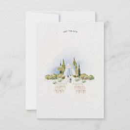 Anpassbare "Save the Date"-Hochzeitskorrespondenz Einladung