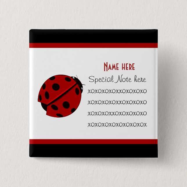 Anpassbare Schaltfläche für Bugger Button (Vorderseite)