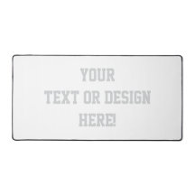 Anpassbare Schreibtischmatte - Hinzufügen von Text