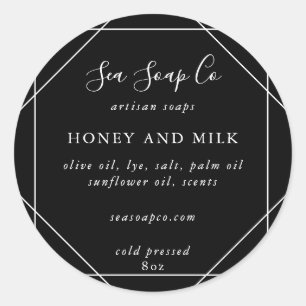 Anpassbare Seifenkleber Runder Aufkleber