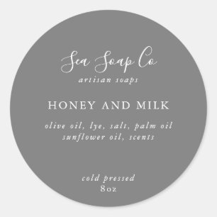 Anpassbare Seifenkleber Runder Aufkleber