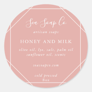 Anpassbare Seifenkleber Runder Aufkleber