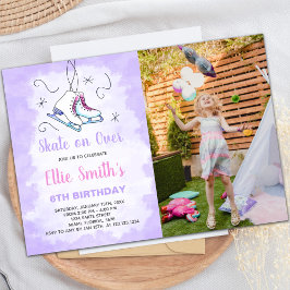 Anpassbare Skaten-Party Einladungen für Kinder