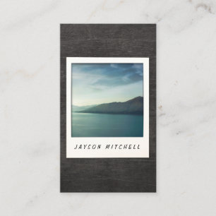 Anpassbare Sofortfotokarte für Fotografen Visitenkarte