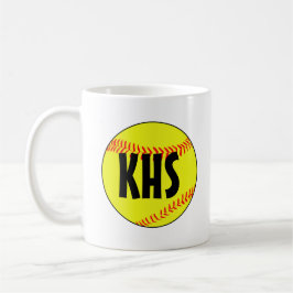 Anpassbare Softball-Tasse für Schnappschüsse Kaffeetasse