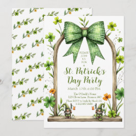 Anpassbare St. Patrick's Day-Einladung Einladung
