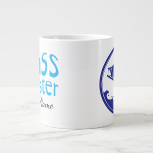 Anpassbare (SVG-gesteuerte Illustrationen) NAME Jumbo-Tasse