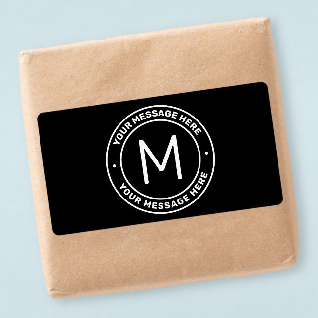 Anpassbare Textvorlage | Schwarz/Weiß (Von Creator hochgeladen)