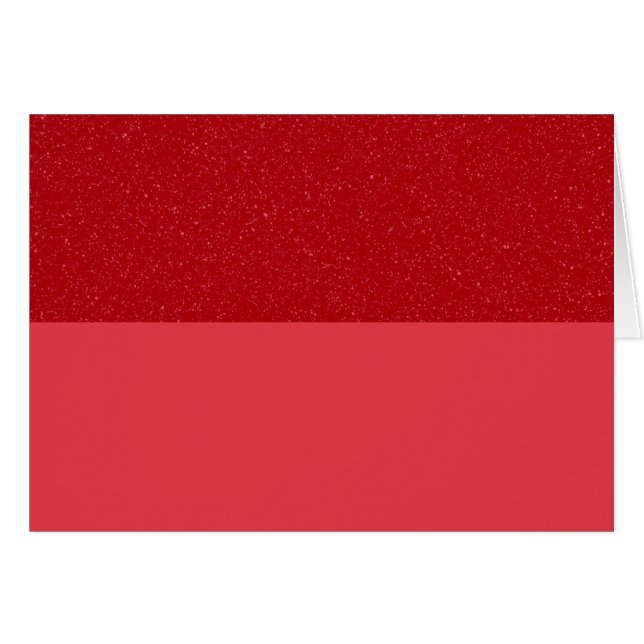 Anpassbare Tomatenrote Spark Split Grußkarte (Vorderseite (Horizontal))