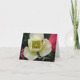 Anpassbare Tulip-Karte Dankeskarte