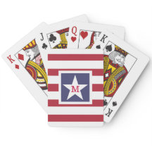 Anpassbare U.S.A.-Flag-Monogramm