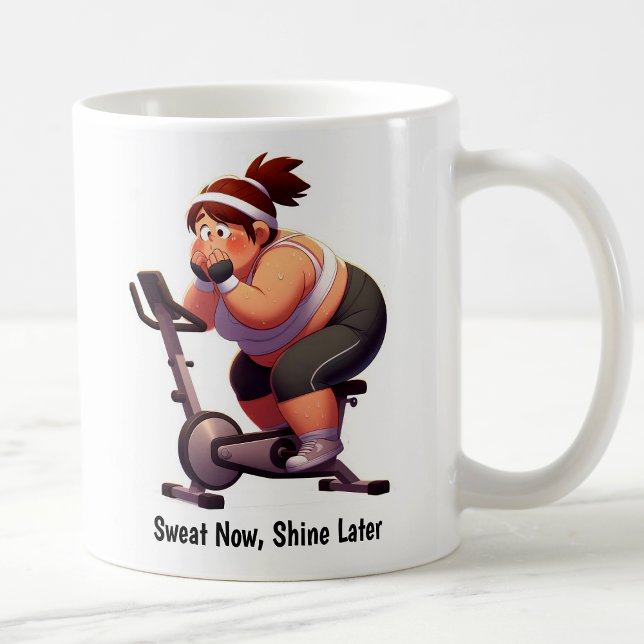 Anpassbare Übungsfahrradtrainings Kaffeetasse (Von Creator hochgeladen)