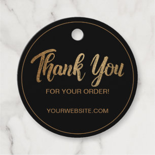 Anpassbare "Vielen Dank für Ihre Bestellung" Imita Geschenkanhänger