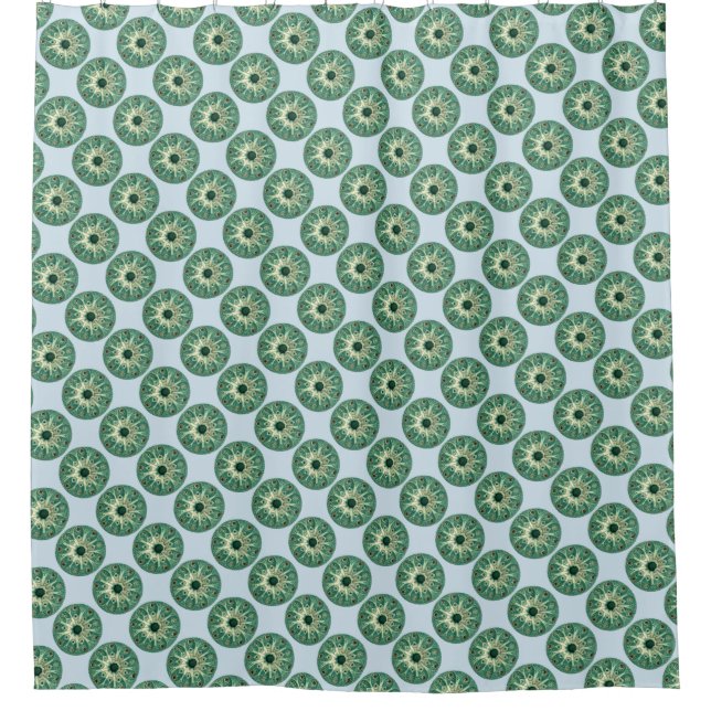 Anpassbare Vintage Haeckel Duschvorhang (Vorderseite)