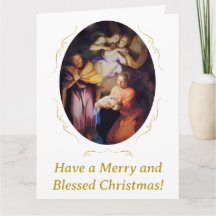 Anpassbare Vintage-Weihnachtsgeburt Christi