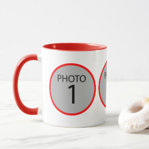 Anpassbare Vorlage 3 FOTO Kaffeemaschine Tasse
