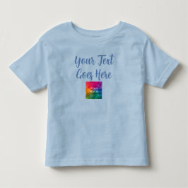 Anpassbare Vorlage Hochladen von Bild hinzufügen T Kleinkind T-shirt