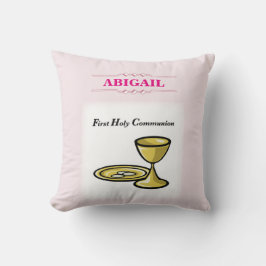 Anpassbare, weibliche Kommunion Körper und Blut Kissen