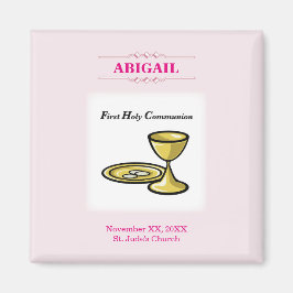 Anpassbare, weibliche Kommunion Körper und Blut Magnet