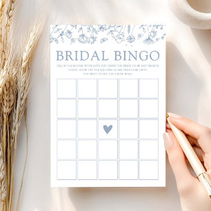 Anpassbare Wildblumen-Bingo-Spielkarte Einladung
