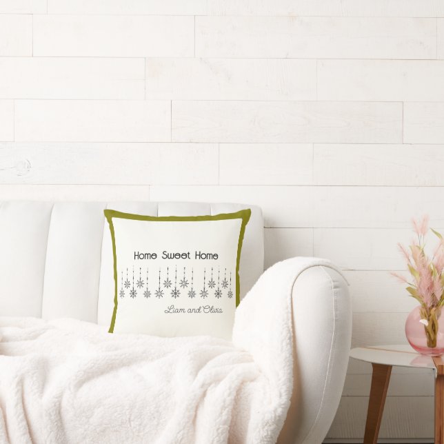 Anpassbare Winterwonderland-Kopfkissen Kissen (Liege)