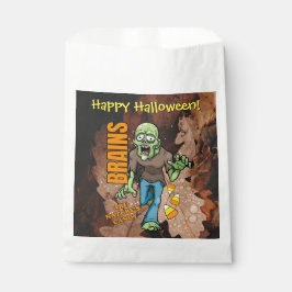 Anpassbare Zombie Halloween-Leckerei-Taschen Geschenktütchen