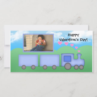 Anpassbare Zugkarte Feiertagskarte