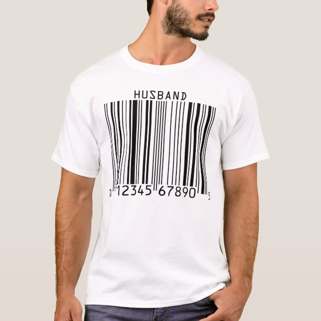 Anpassbarer Barcode-T - Shirt (Vorderseite)