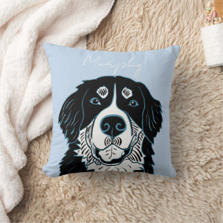 Anpassbarer Berner Sennenhund Kissen