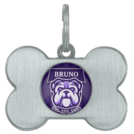 Anpassbarer Bulldogge  Tiermarke