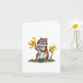 Anpassbarer Chipmunk Karte