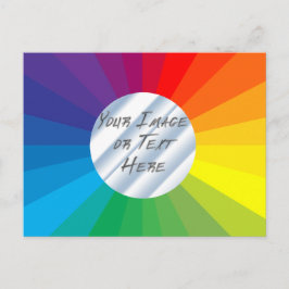 Anpassbarer Circle Frame: Sammlung von Frequenzen Postkarte