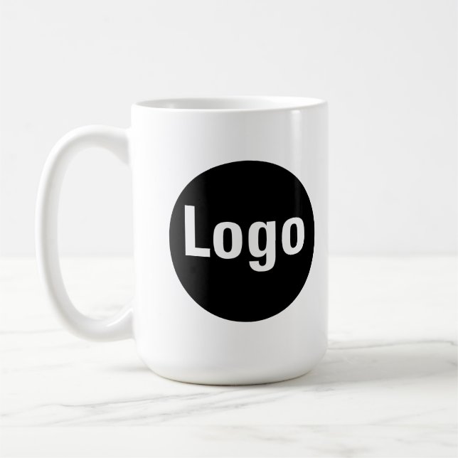 Anpassbarer einfacher stilvoller Becher Kaffeetasse (Links)