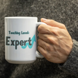 Anpassbarer Experten-Level-Unterricht Kaffeetasse