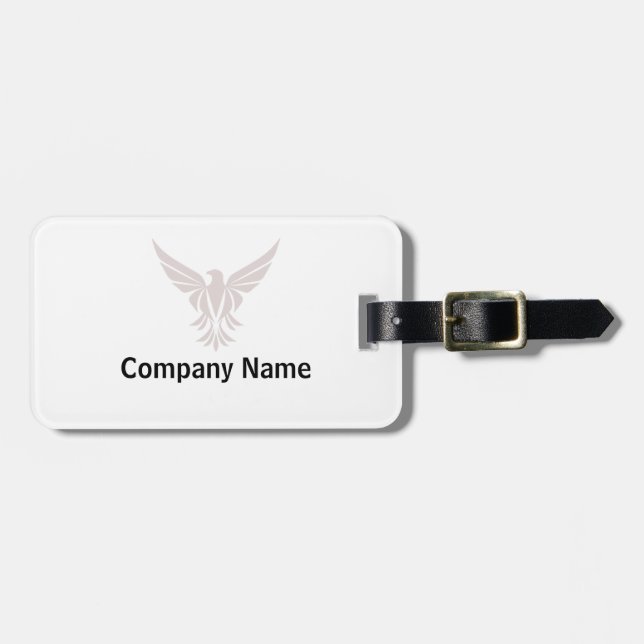Anpassbarer Geschäfts-ID-Anhänger Gepäckanhänger (Vorderseite horizontal)