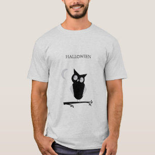 Anpassbarer Halloween-T - Shirt mit Cartoon-Eule