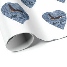 Anpassbarer John Coe Orca-Schwarzwal-Weißer Umschl