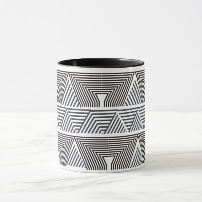 Anpassbarer Kaffee- & Teebecher | Moderne Ästhetik Tasse (Zentrum)
