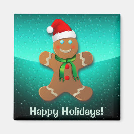 Anpassbarer Lebkuchenmann Magnet