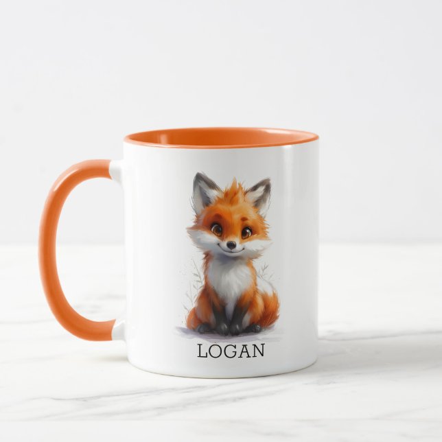 Anpassbarer 'Logan' Fox Tasse (Links)